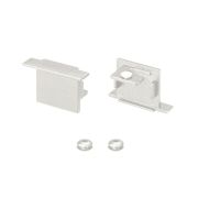 Заглушка SL-LINE-3523 WHITE глухая металл (комплект) Arlight 043123