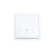 Кнопка звонка СП ZIMA IP20 безвинт. зажим бел. LEZARD 704-0288-103QC