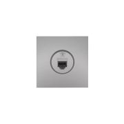 Розетка телефонная евро СП ZIMA IP20 сер. матов. LEZARD 704-7488-137