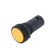 Кнопка моноблочная SB7 22мм с возвратом пластик 1НО IP65 черн. SE SB7NA51