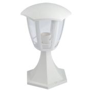 Светильник светодиодный садово-парковый ДТУ 07-8-003 Валенсия 1 8Вт 3000К IP44 6 гранный напольный бел. Эра Б0064302