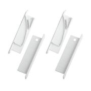 Набор заглушек 6814-3 для профиля 6814 2шт глухие 2шт с отверстием Эра Б0062787