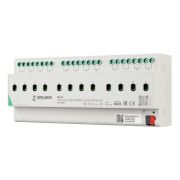 Модуль релейный KNX-7123-82-DRO-DIN (BUS 12х16А KNX Secure) IP20 пластик INTELLIGENT ARLIGHT 041227