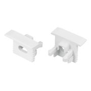 Заглушка SL-MINI-10-F WHITE с отверстием пластик (комплект) Arlight 049454