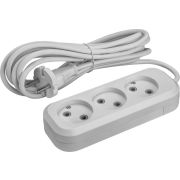 Удлинитель 3х3м без заземл. 10А IP20 90508 OPE-S-03-300-X-2х1 ОНЛАЙТ 90508