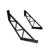 Кронштейн в стиле лофт для крепления полок настенный черн. Rexant 38-0680