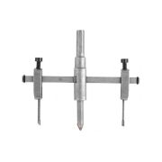 Сверло по кафелю и плитке балеринка регулируемое 30-130мм Kranz KR-91-0656