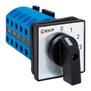 Переключатель кулачковый ПК-1-103 3п 25А «0-1-2-3» IP65 EKF pk-1-103-25-65