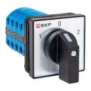 Переключатель кулачковый ПК-1-24 4п 10А «1-0-2» IP65 EKF pk-1-24-10-65