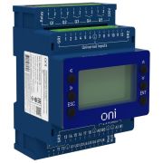 Модуль ЦПУ ПЛК 150 18 UI 6 UIO 2 UO 7 DO 24В DC с экраном ONI PLC-150-CPU-18U15U-1D