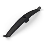 Держатель круглого кабеля двусторонний для прямого монтажа на 16 мест в гофроящике черн.(уп.100шт) Промрукав PR13.0488