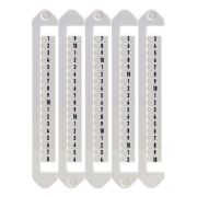 Маркировка для клемм ширина 5мм символ «0» вертикалная ориентация DKC NUTB-5-0V