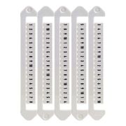 Маркировка для клемм ширина 5мм от 1 до 10 горизонтальная ориентация DKC NUTB-5-1-10H