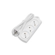 Удлинитель 3х1.5 6А 6А 1300Вт ШВВП2х0.75 модель Р16-010 Si Volsten 13583