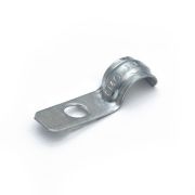 Скоба крепежная однолапковая СМОУ d10-11мм отверст. d6.5мм метал. (уп.100 шт) Промрукав PR13.02421