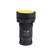 Кнопка OptiSignal Compact D22 С7-P-511 желт. 1НО+1НЗ XB7NA55 КЭАЗ 362046