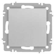 Кнопка Accent 6-109-03 10А-250В IP20 СУ алюм. Intro Б0063608