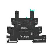 Розетка 230В AC/DC для реле интерфейсного 60В DC винтовой зажим SE SSLZVA4