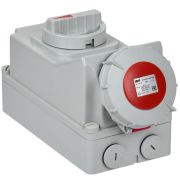 Розетка с мех. блокировкой 32А-6ч 380В 3P+PE+N ССИ-825 IP67 IEK PSR12-032-5-5-67