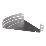 Угол для лотка горизонтальный изменяемый 0-45град. 400х80 Стандарт Промрукав PR16.0995