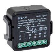Реле умное для штор в подрозетник 1-канальное Zigbee Connect Select EKF scsh-1g-zb