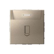 Выключатель карточный ArtGallery 10А без задержки времени быстрозажим. клем. шампань SE GAL000514S