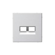 Накладка двойная ArtGallery для информационных функций типа Keystone алюм. SE GAL000390