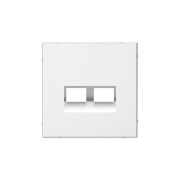 Накладка двойная ArtGallery для информационных функций типа Keystone сталь SE GAL000990