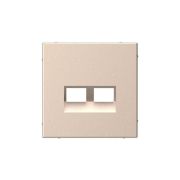 Накладка двойная ArtGallery для информационных функций типа Keystone песочн. SE GAL001290