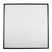 Светильник светодиодный ДВО PPL 588/G OPAL 40Вт 6500К IP40 588х588х25мм BLACK Грильято Pro JazzWay 5062047