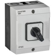 Переключатель кулачковый 10А (сх. 54) в боксе стандартная рукоятка IEK MI-CS20-010-054