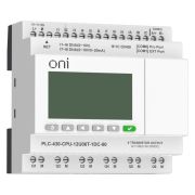 Модуль ЦПУ ПЛК 430 4 DI 6 UI (0-10В/DI) 2 UI (0-10В/0-20мА/DI) 6 TO 24В DC с Ethernet портом с экраном ONI PLC-430-CPU-12U06T-1DC-00