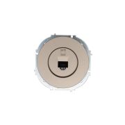 Розетка компьютерная СП OSEN RJ45 кат.6 механизм титан LEZARD 743-3788-140