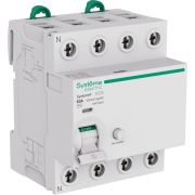 Выключатель дифференциального тока 4п 63А 100мА тип AC Systeme9 400В SE S9R13463