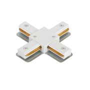 Коннектор X-образный XRB-WH для шинопровода RB бел. IN HOME 4690612060675