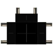 Коннектор Т-образный TRM-S5-CT BK для тонкого магнитного шинопровода черн. Эра Б0059032