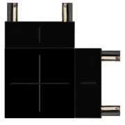 Коннектор угловой TRM-S5-CC BK для тонкого магнитного шинопровода черн. Эра Б0059030