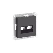 Накладка двойная AtlasDesign для информационных функций типа Keystone базальт SE ATN001490