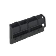 Держатель шинный FRAME 162мм 4 сегмента до 20 полюсов (для всех щитков) черн. DKC F08BBHU1