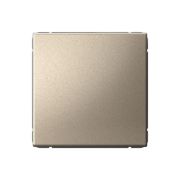 Выключатель кнопочный 1-кл. ArtGallery быстрозажим. клем. механизм шампань SE GAL000515S