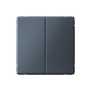 Выключатель кнопочный 2-кл. ArtGallery 10AX быстрозажим. клем. механизм грифель SE GAL000717S