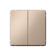 Выключатель кнопочный 2-кл. ArtGallery 10AX быстрозажим. клем. механизм песочн. SE GAL001217S