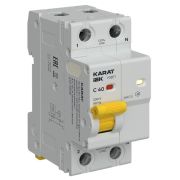 Устройство защиты от дугового пробоя с автоматическим выключателем (УЗДП) 1P+N C 40А KARAT IEK KA-DP11-1-040-C