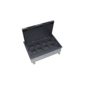 Люк MultiDesk MDK10 на 16мод. IP40 с монтажной коробкой для бетонных полов SE MDK10216