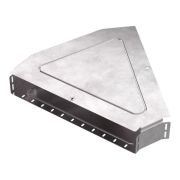 Угол горизонтальный 45град. 600х100 0.8мм с крышкой Стандарт Промрукав PR16.0621