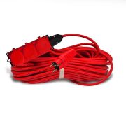 Удлинитель 3х20м с заземл. 16А IP44 3.5кВт КГ 3х1.5 с защ. крышкой АРКТИК морозостойкий DOMTOK 2600