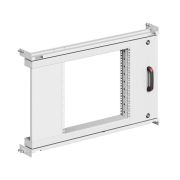 Рама поворотная частичная центрированная 6U для 19дюйм оборудования для корпусов CQE N 400х1000мм DKC R5FRKP610