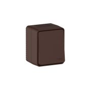 Выключатель кнопочный 1-кл. ОП AtlasDesign PROFI IP54 10AX корич. SE ATN546015