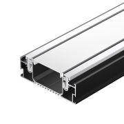 Профиль STRETCH-41-CEIL-CENTER-2000 BLACK L2000 алюм. Arlight 055206