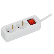 Удлинитель 2х5м 10А У02К ПВС 3х1 бел. UMA IEK UM-YP10-10-02-05-ZK-K01